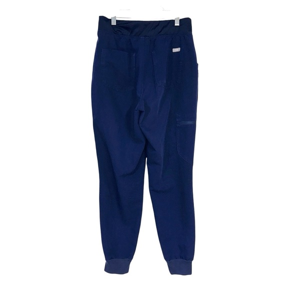 Women’s FIGS Blue Jogger Scrub Pants - Picture 3 of 8